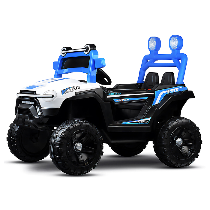 Электромобиль U014091Y "Дорожный патруль" на аккумуляторе, в коробке (синий)