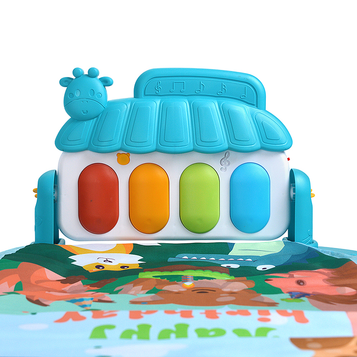 Коврик развивающий 518A-38 "Праздник у зверят" в коробке