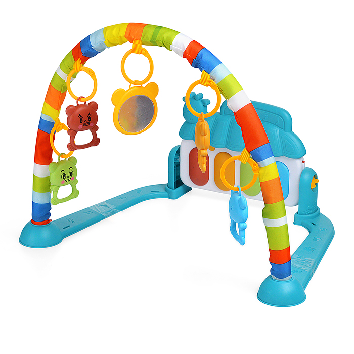 Коврик развивающий 518A-38 "Праздник у зверят" в коробке