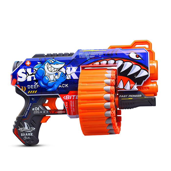 Бластер BH153 "Кибер-Вспышка" с полимерными пулями, в коробке