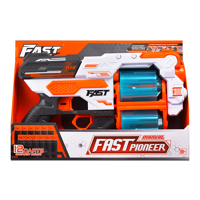 Бластер BH708 "Астрал-Импульс" с полимерными пулями, в коробке