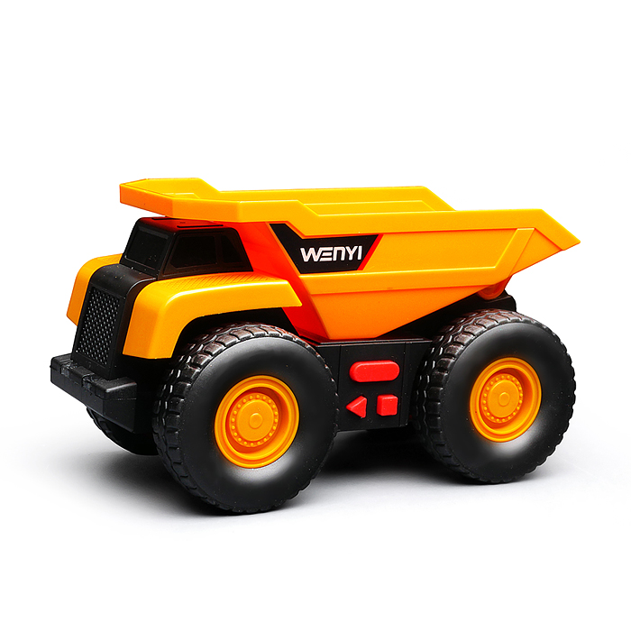 Машина WY1106A-1 "Бульдозер" с трактором и прицепом, 1632 (свет, звук) в коробке