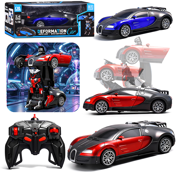 Машина CXL800-114A "Машина-ракета" р/у, 27 MHz, в коробке