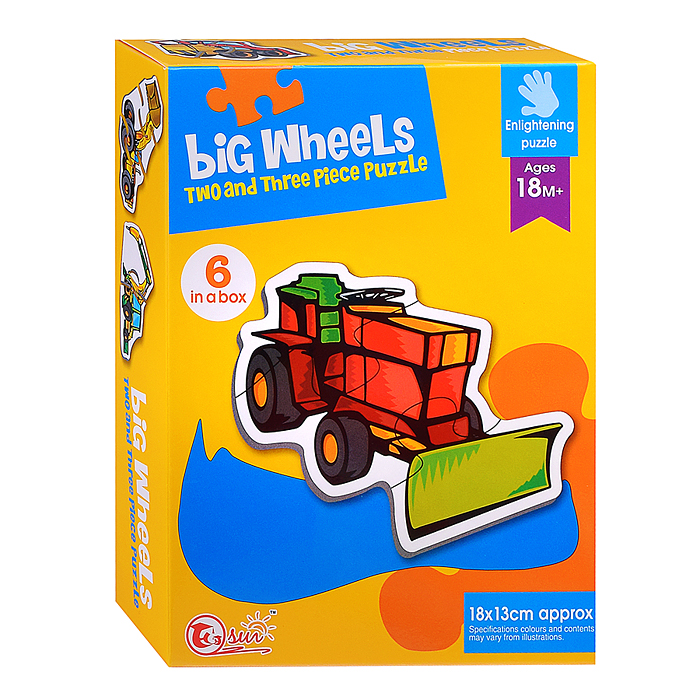 Пазл 88067 "Спецтехника" (6 картинок)