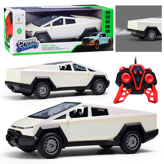 Машина 8910A-6 "Монстр дорог" р/у, с дымом, 27 MHz, в коробке