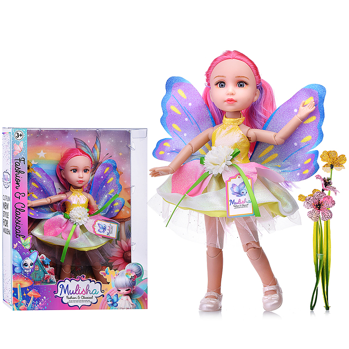 Кукла QJ198C "Сказочная фея" в коробке