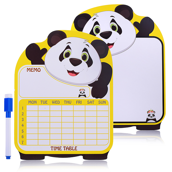 Доска для рисования JF-369-7 "Рисуй с пандочкой" в пакете