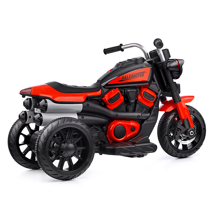 Мотоцикл U023418Y "Байк" одноместный 6V4.5 моноприводный (красный)