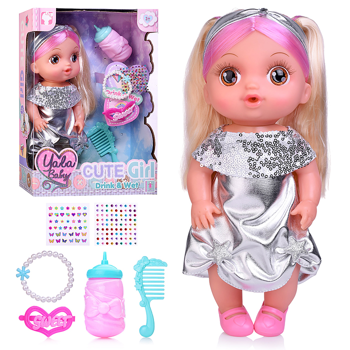 Кукла с аксессуарами YL2530K-A "Снежана" в коробке