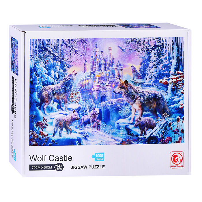Пазл 88328F "Замок с волками" (1000 дет.)