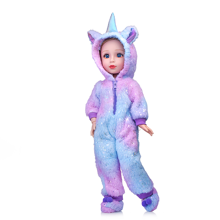 Кукла QJ195A "Сара" в костюме единорога, в коробке