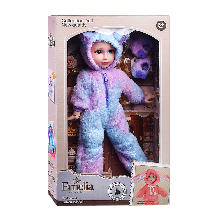 Кукла QJ195A "Сара" в костюме единорога, в коробке