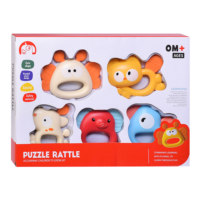 Набор погремушек 1688-93 "Музыкальные забавы" в коробке