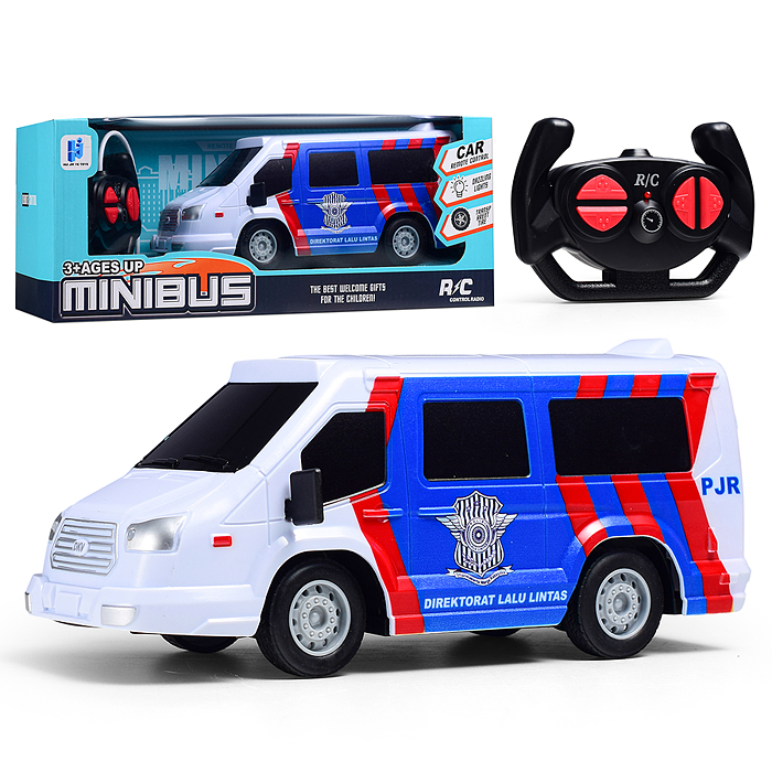 Машина 998-65Y "Фургон" р/у, 27 MHz, в коробке