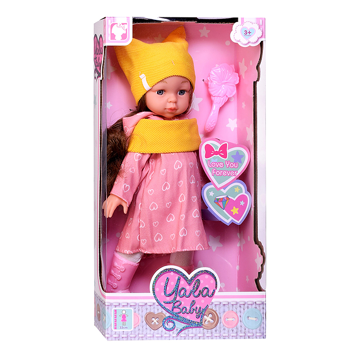 Кукла с аксессуарами R242E "Амалия" в коробке