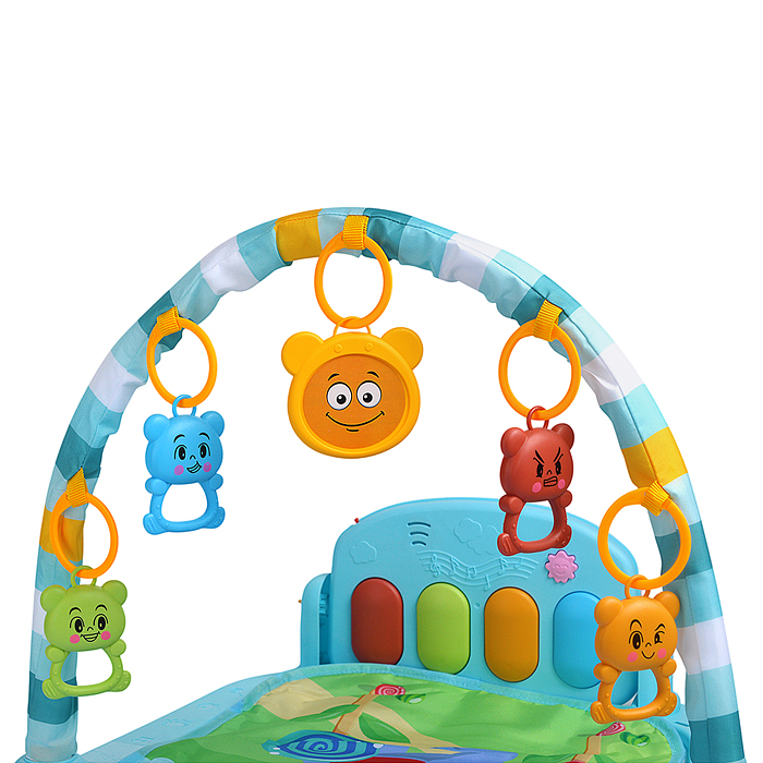 Коврик развивающий 518B-14 "Весёлый зайчик" в коробке