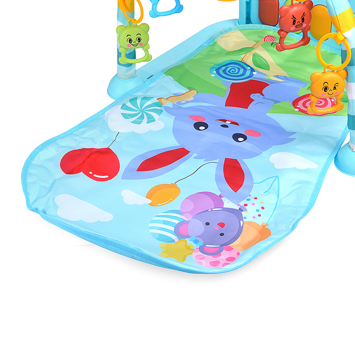 Коврик развивающий 518B-14 "Весёлый зайчик" в коробке