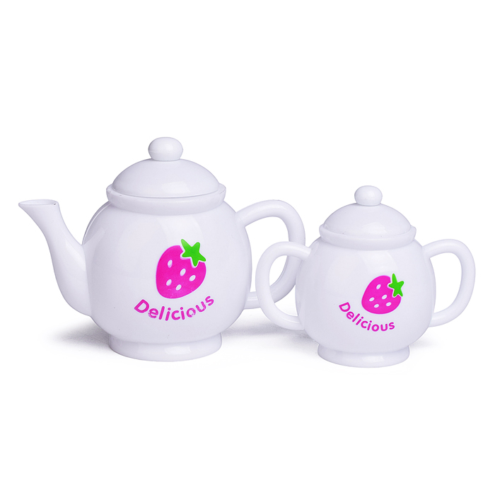 Набор посуды LY-4049 "Клубничка" в пакете