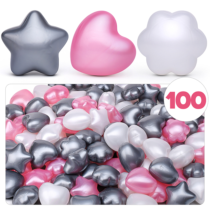 Набор шариков "Прянички" 100шт нюд