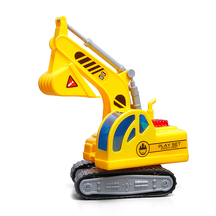 Машина WY306-6 "Экскаватор" 1:20 (свет,звук) в коробке