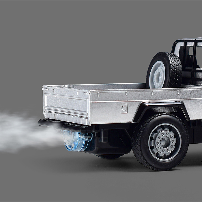 Машина 8911A-4 "Пикап" р/у, с дымом, 27 MHz, в коробке