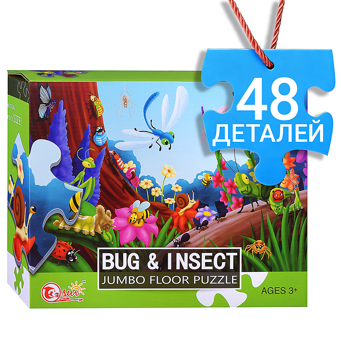 Пазл 88096 "Насекомые" (48 дет.)