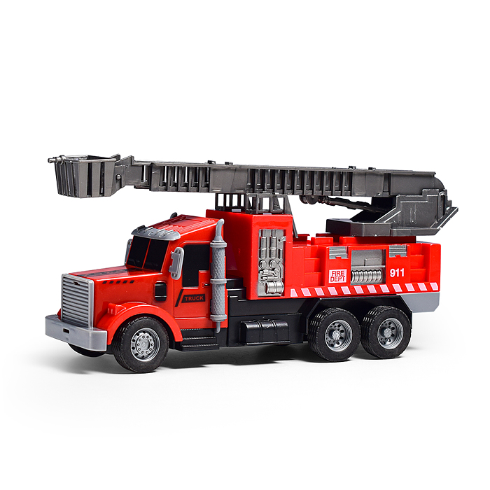 Машина 998-86Y "Пожарная машина" р/у, 27 MHz, в коробке