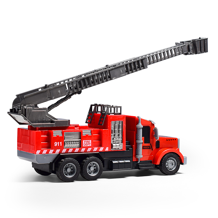 Машина 998-86Y "Пожарная машина" р/у, 27 MHz, в коробке