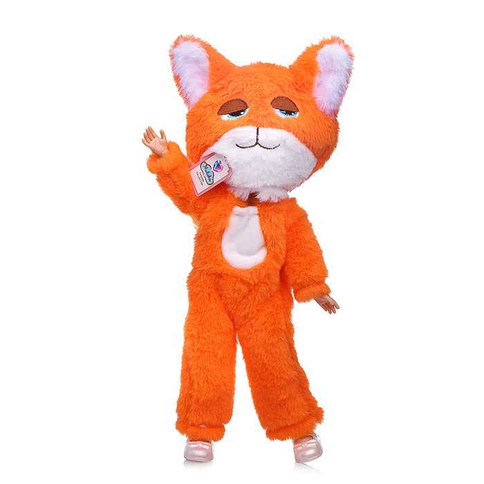 Кукла QJ182 "Белла" в костюме лисички, в коробке