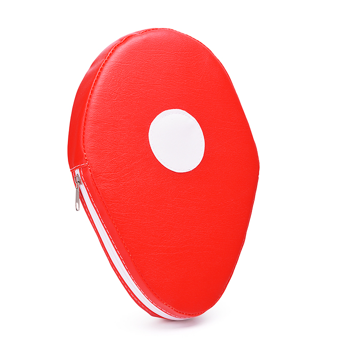 Детский набор для единоборств (макивара, перчатки, лапа) сине красный