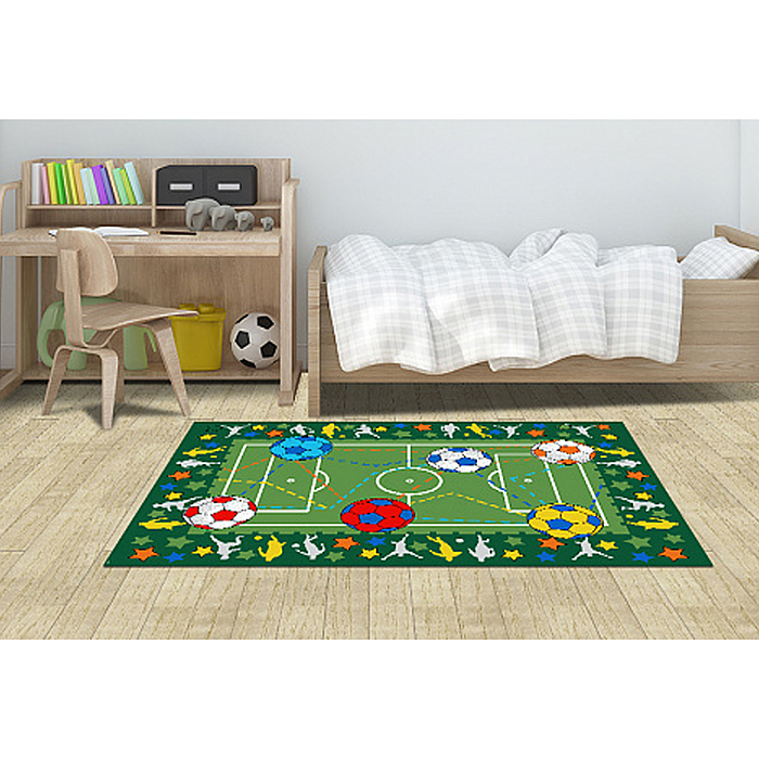 Ковер "Футбол" дет. 1х1,5 прямоугольный