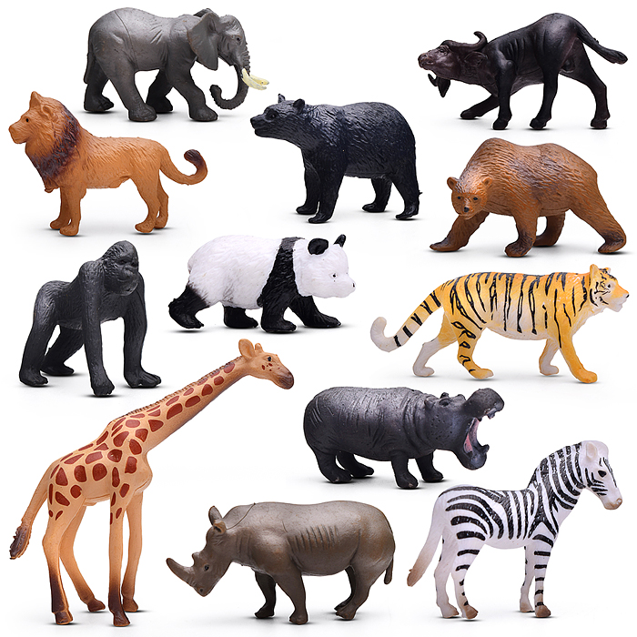 Набор животных 2207-1 "Африка-2" в пакете