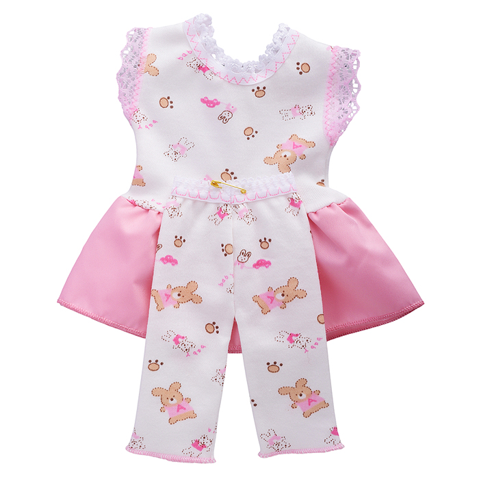 Одежда для куклы Паола 32 см. (платье и лосины)