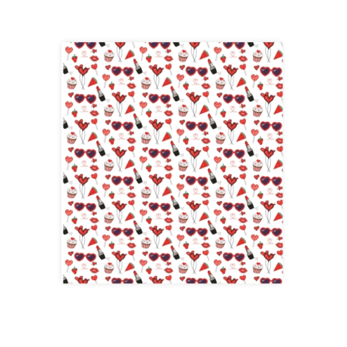 Упаковочная бумага "Помада" 70х100