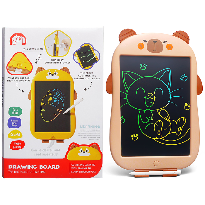 Доска для рисования 1688-123 "Капибара" в коробке