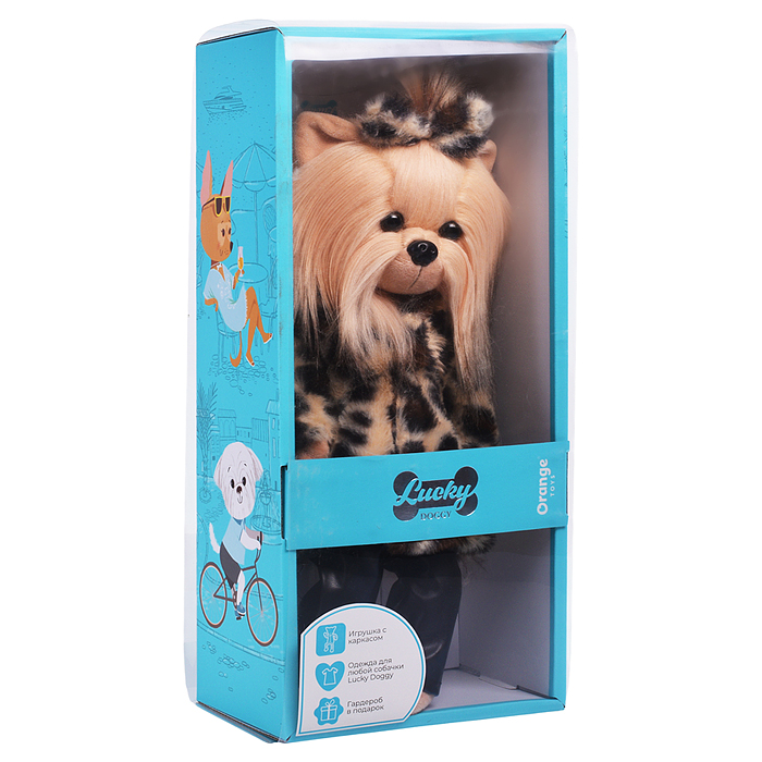 Lucky Yoyo: Леопардовая шубка, коробка 44 см 