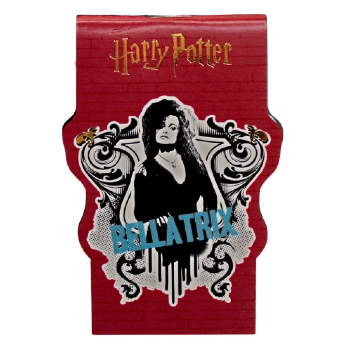 Блокнот фигурный Гарри Поттер, формат А7, 40 листов на скрепке, без линовки, тиснение золотой 