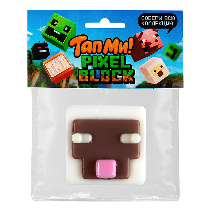 Игрушка-антистресс "Сквиши" Кубики белый