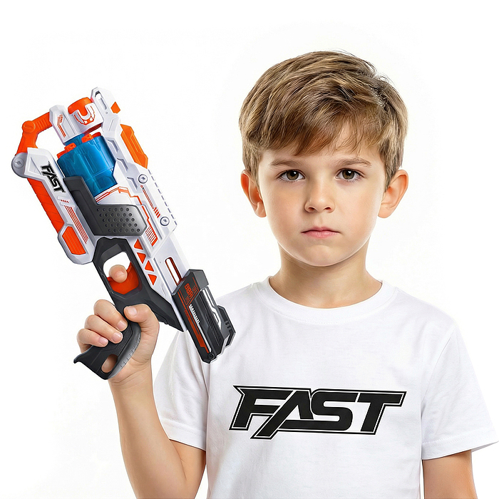 Бластер BH707 "Электро-Авангард" с полимерными пулями, в коробке