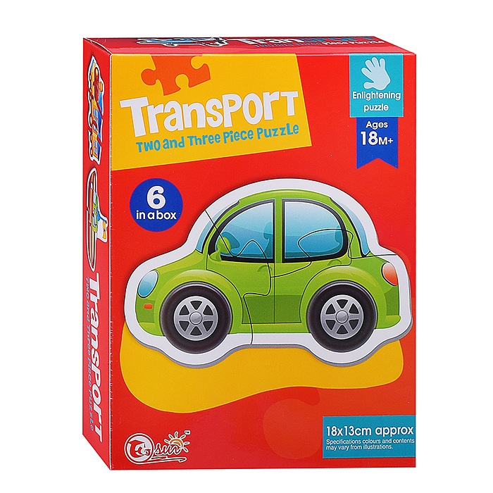 Пазл 88063 "Транспорт" (6 картинок)