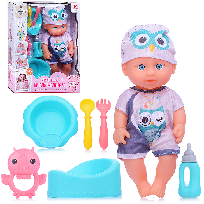 Пупс 6511 с аксессуарами "Савелий" в коробке