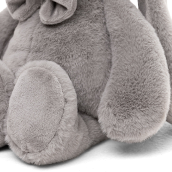 Зайчик Зак, 38см сидя, серый 