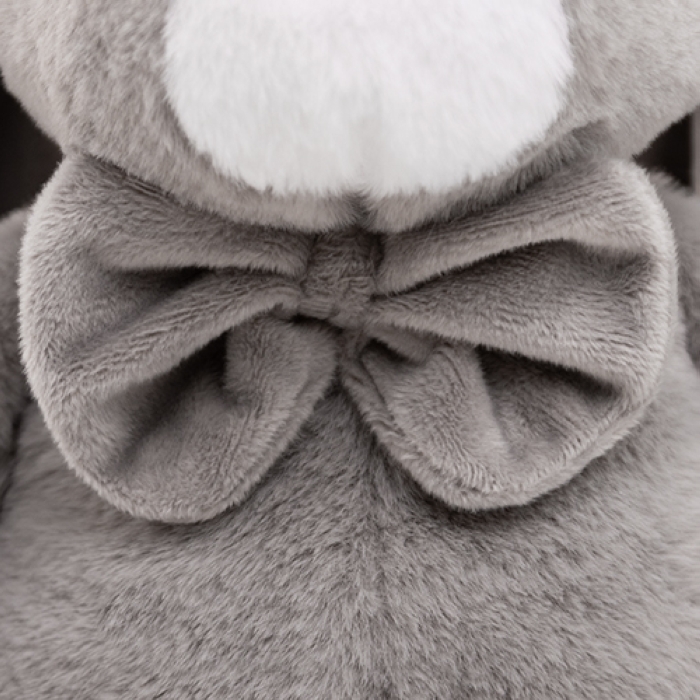 Зайчик Зак, 38см сидя, серый 