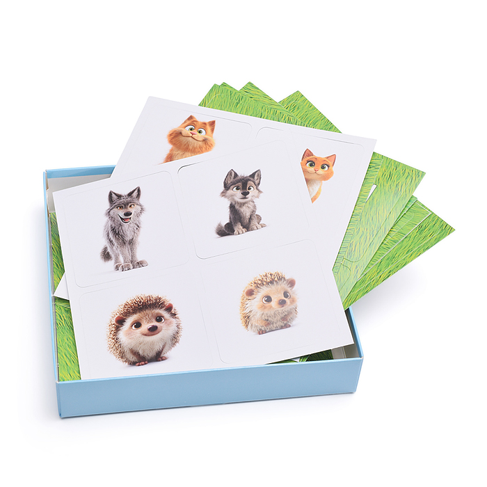 Фото к товару Игра настольная МЕМО "Мама, папа и малыш" (48 карточки) Игра настольная МЕМО "Мама, папа и малыш" (48 карточки)