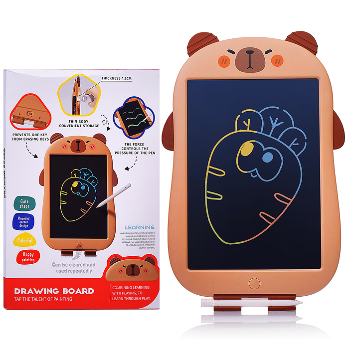 Доска для рисования 1688-123 "Капибара" в коробке