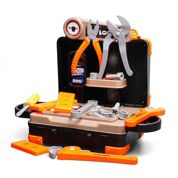 Набор инструментов 8HT04A "МастерЛюкс" в чемодане