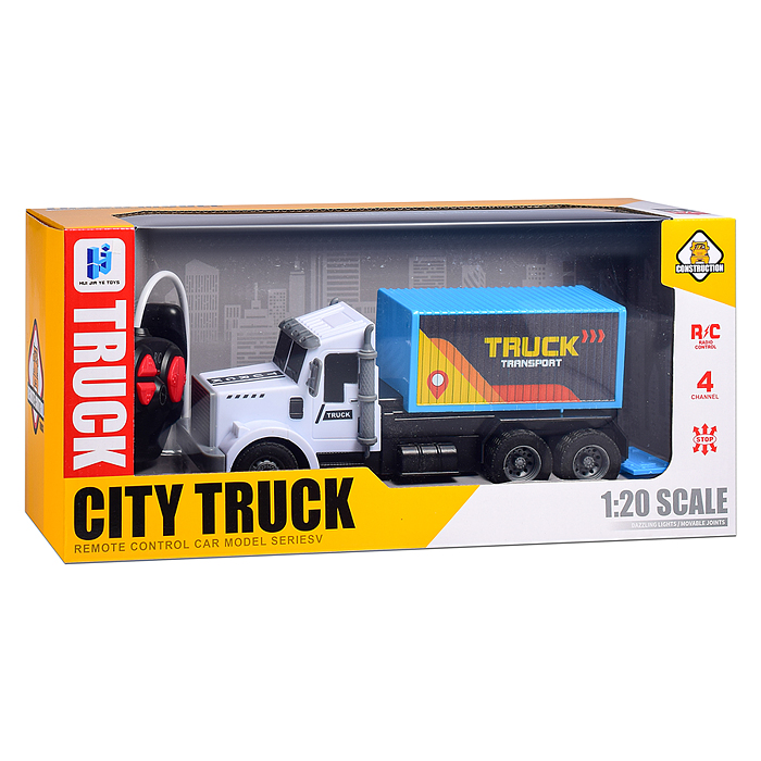 Машина 998-98Y "Мощь и сила" р/у, 27 MHz, в коробке