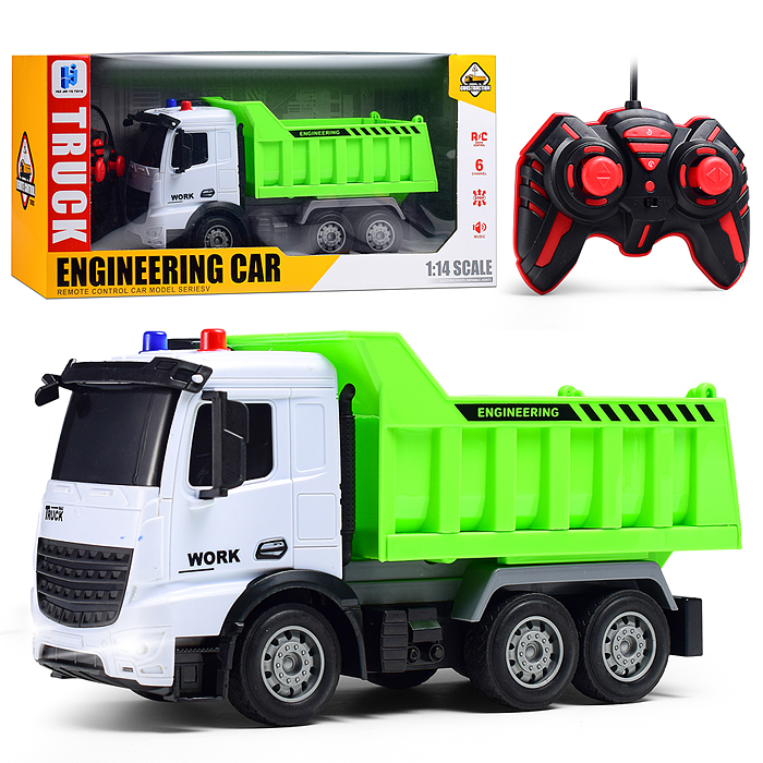 Машина 998-71Y "Сила на колесах" р/у, 27 MHz, в коробке