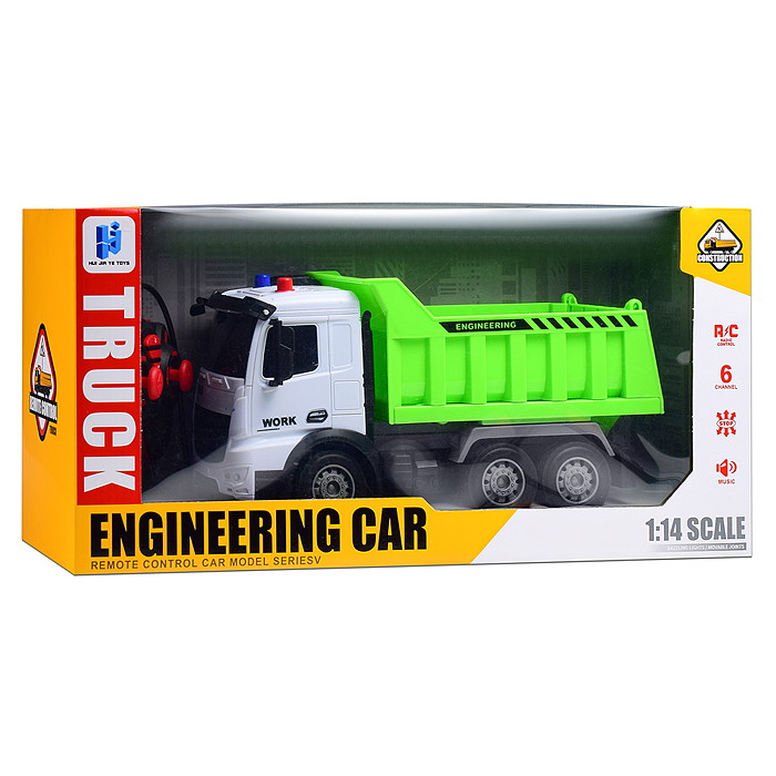 Машина 998-71Y "Сила на колесах" р/у, 27 MHz, в коробке