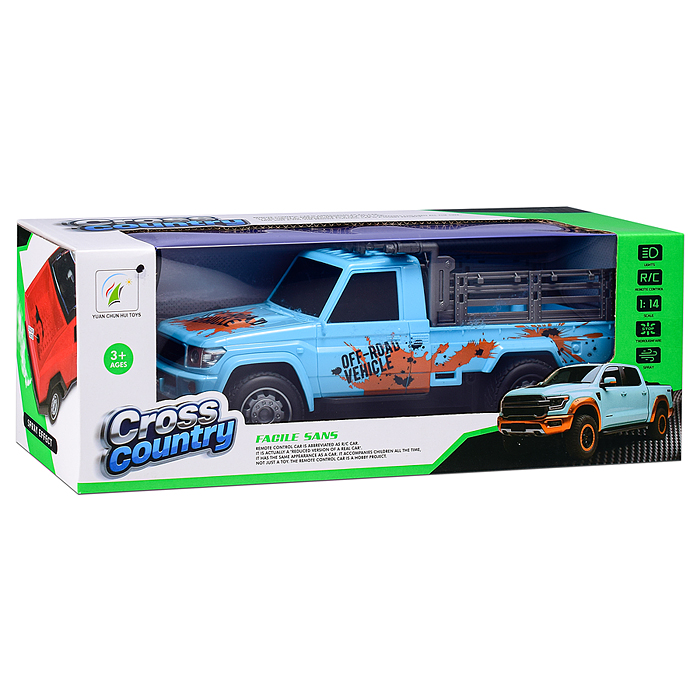 Машина 8911A-3 "Фермер" р/у, с дымом, 27 MHz, в коробке